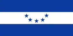 Honduras, seit 16. Februar 1866 (Variante)