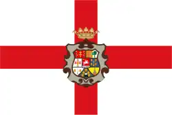 Flagge der Provinz Huesca