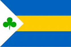 Flagge des Ortes Leeuwarderadeel