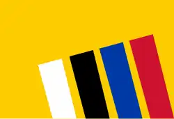 Flagge des Ortes Liesveld