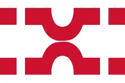 Flagge der Gemeinde Losser