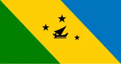 Flagge der Provinz Malampa (Vanuatu)