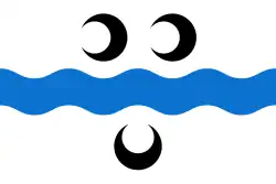 Flagge des Ortes Nederlek