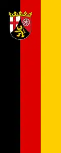 Landesflagge von Rheinland-Pfalz