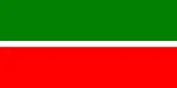 Flagge der Republik Tatarstan