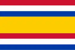 Flagge der Gemeinde Tholen