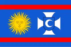 Flagge der Oblast Winnyzja