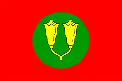 Flagge des Sultanats Sansibar (10. Dezember 1963 bis 12. Januar 1964)