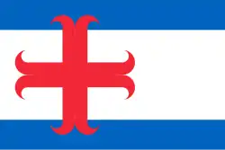 Flagge der Gemeinde Zutphen