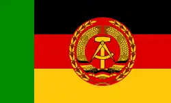 Dienstflagge 6. Grenzbrigade Küste