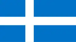 Flagge der Stadt Pärnu in Estland[43]