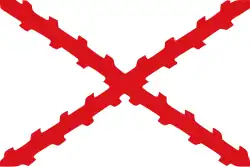 Flagge der Spanischen Niederlande (1522–1714)