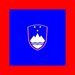 Standarte des Ministerpräsidenten der Republik Slowenien