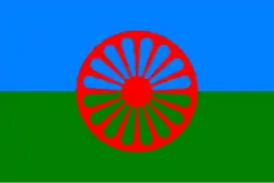 Flagge der Roma