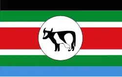 Flagge der United Democratic Salvation Front.