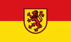 Hissflagge mit Wappen