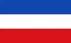 Hissflagge ohne Wappen