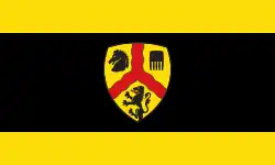 Die Flagge der Stadt Harsewinkel