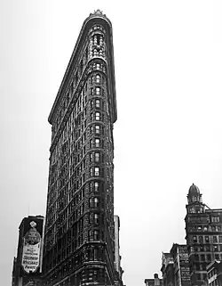 Flatiron Building (1938) fotografiert von Berenice Abbott