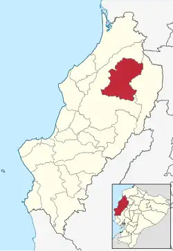 Der Kanton Flavio Alfaro in der Provinz Manabí