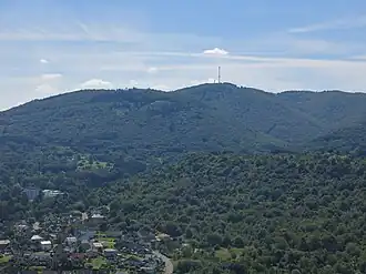 Fleckertshöhe von Nordosten