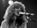Stevie Nicks 1980 bei einem Konzert von Fleetwood Mac in Zürich