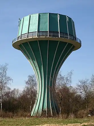 Mürwiker Wasserturm von 1961 im Volkspark