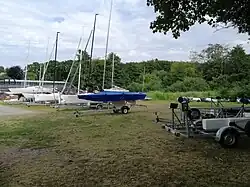 Trailerplatz, Jollenwiese Yachthafen Glücksburg
