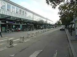 Nordeingang vor der Umgestaltung 2020