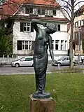 Flora auf dem Heinrich-Rosenberg-Platz in Freiburg (1906)
