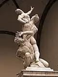 Der Raub der Sabinerinnen von Giambologna