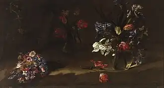 Mario Nuzzi: Blumenstillleben, 1640–42, Prado, Madrid