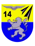 Wappen der FlaRakGrp 14 (2002–2005)
