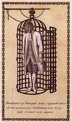 Spottflugblatt, angeblich von 1738, wohl aber von 1833