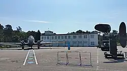 Gebäude der Flugplatzfeuerwehr