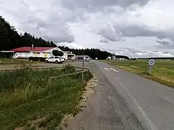 Zufahrt zum Flugplatz (2021)