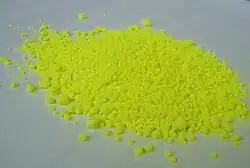 Gelbes Neonpigment