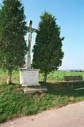 Feldkreuz von 1803 am Rohrbacher Weg