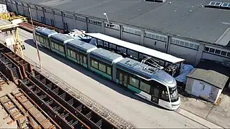 ForCity Smart Artic X54 für die Raide-Jokeri-Schnellstraßenbahn