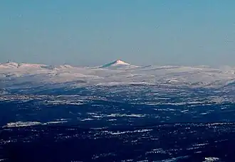 Blick auf Forollhogna vom Ilfjell