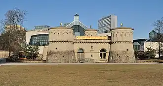 Gebäude des Musée Dräi Eechelen