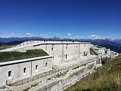 Der Kasemattenblock nach der Restaurierung