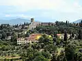 Blick über San Miniato al Monte bei Florenz