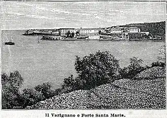 Varignano und Santa Maria, 1889