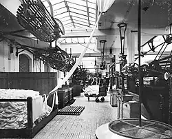 Kontinuierliches Bleichen.