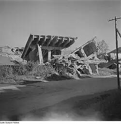 Gegenrichtung, vorn die Wilsdruff-Meißener Straße