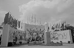 Gipskopie des Berliner Denkmals in Markkleeberg, Juni 1952