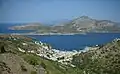 Blick von Fourni nach Westen mit Kisiria und Thymena