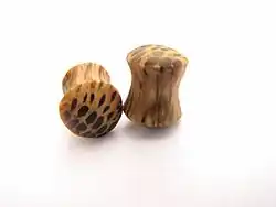 Plugs aus Palmenholz