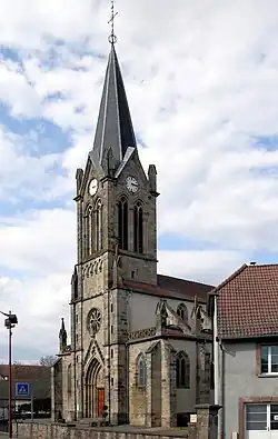 Kirche St-Valbert in Frahier